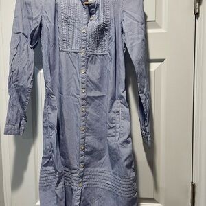 GAP Blue and White Striped Shirt